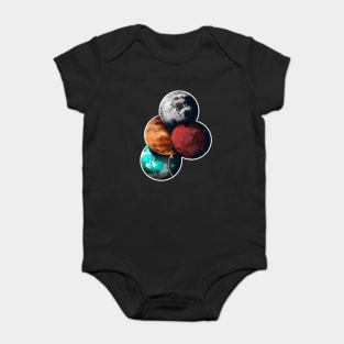 Planets Baby Bodysuit